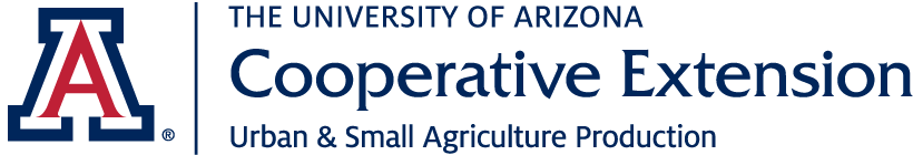 University of Arizona Cooperative Extension Urban & Small Agriculture Production logo