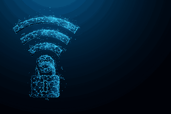 Wireless security symbol