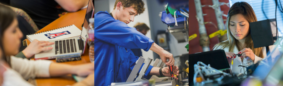 Fundamentals of Engineering Exam Prep Engineering students and professionals at work