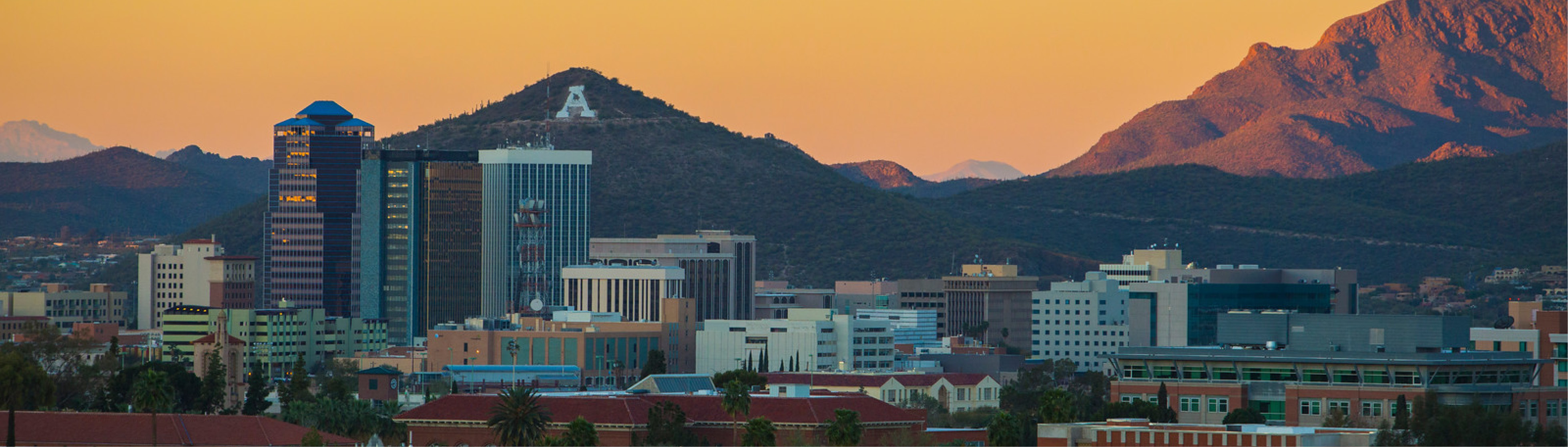 University of Arizona and "A" mountain