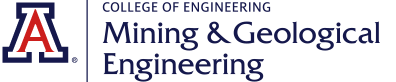University of Arizona Mining & Geological Engineering logo
