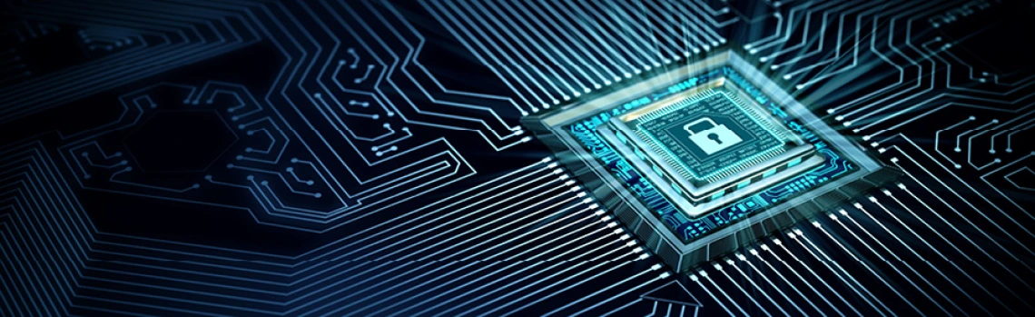 Cybersecurity concept illustration