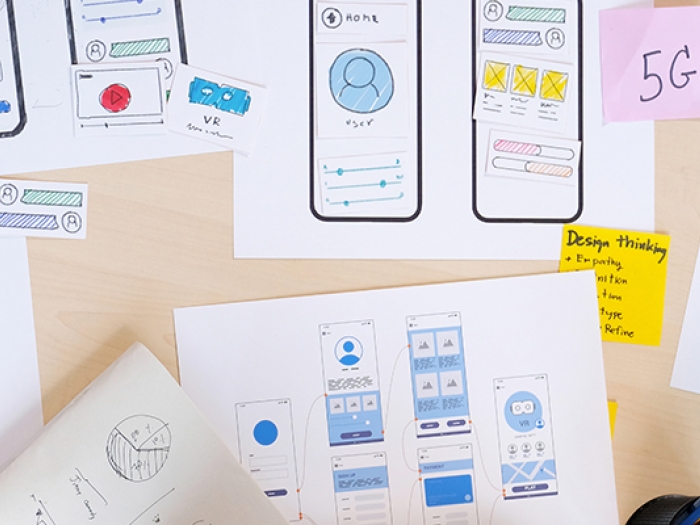 UX-UI collage